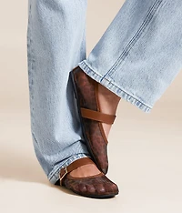 Jumbo Leopard Mesh Shoe