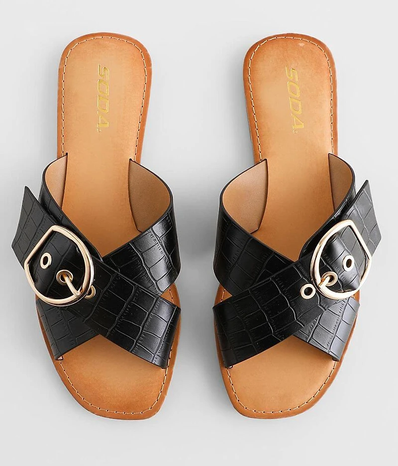 Oregans Buckle Sandal