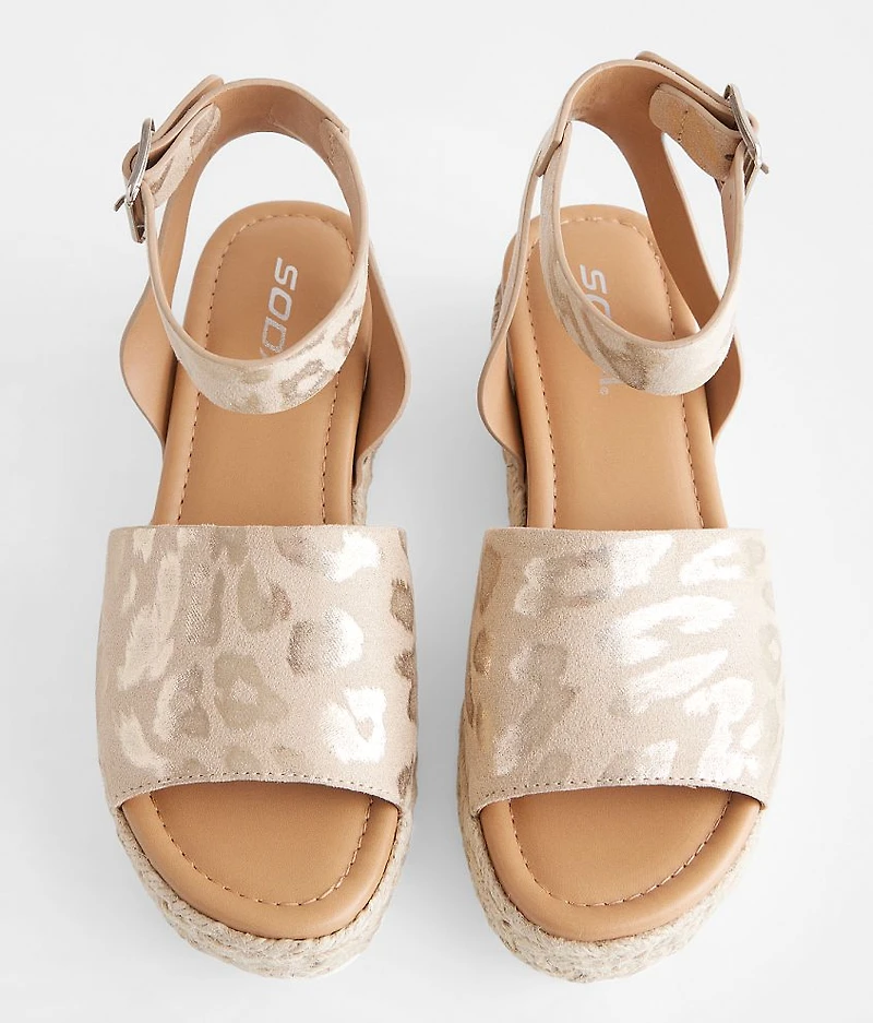 Topics Espadrille Flatform Sandal
