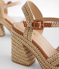 Yara Raffia Sandal