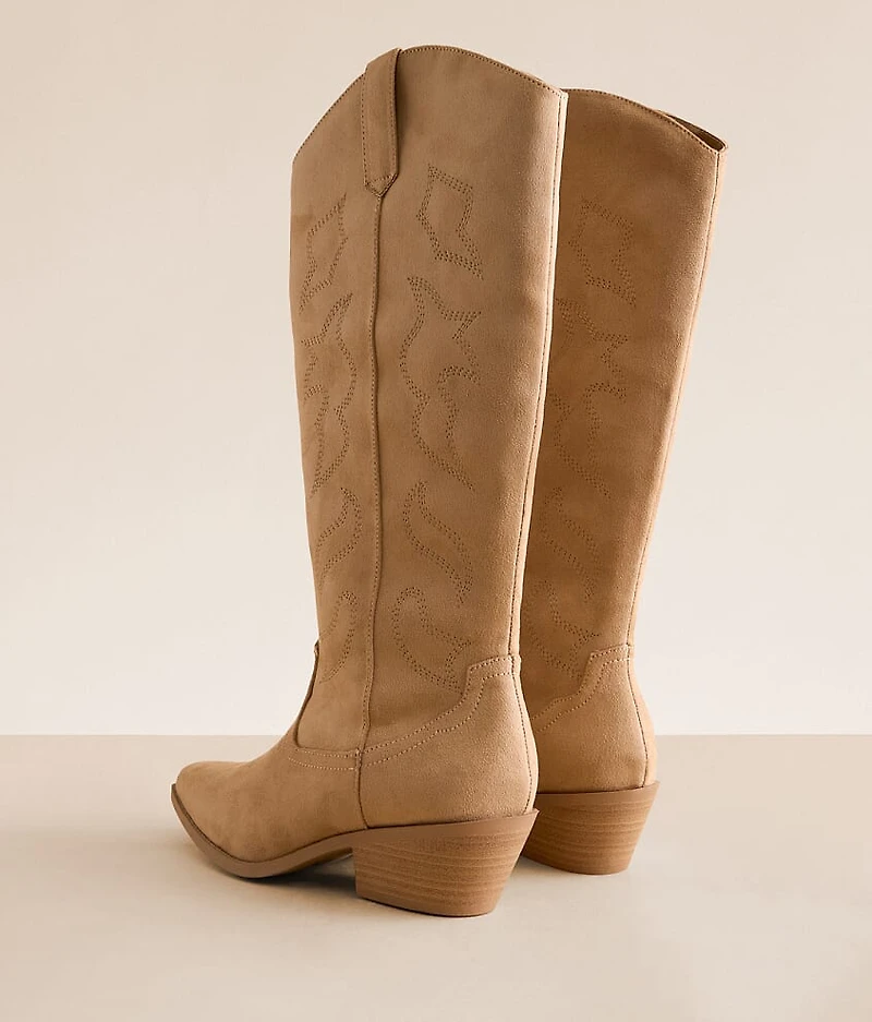 Zahara Tall Western Boot