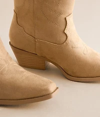 Zahara Tall Western Boot