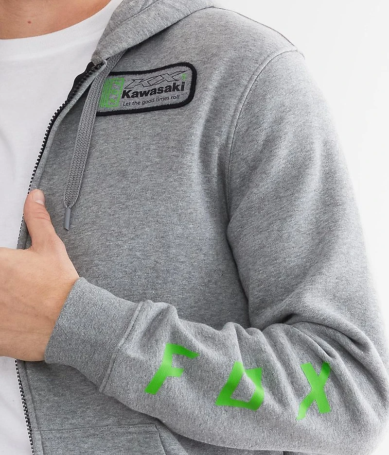 Racing Kawasaki Patch Hoodie