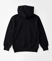 Boys - Optical Fleece Hooded Sweatshirt
