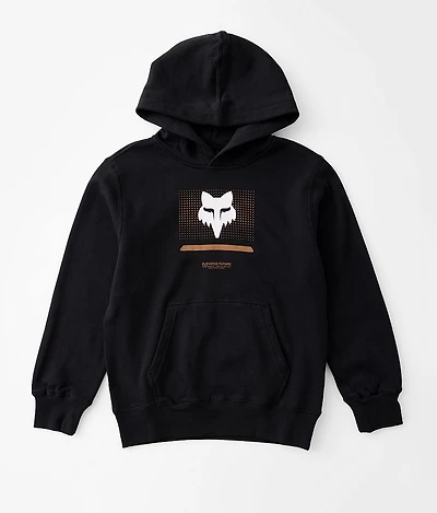 Boys - Optical Fleece Hooded Sweatshirt
