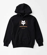 Boys - Optical Fleece Hooded Sweatshirt