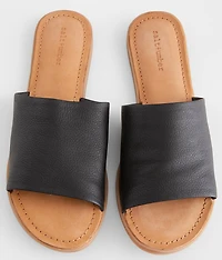 Salt+Umber Sedona Leather Slide Sandal