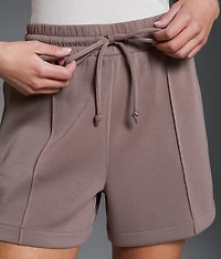 Pleated Knit Short