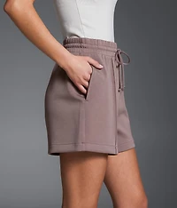 Pleated Knit Short
