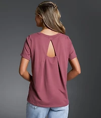 Back Cut-Out T-Shirt