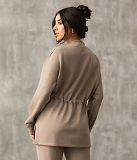 Cinched Waist Pullover