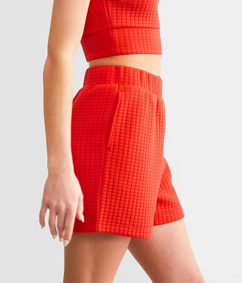 Quilted Stitch Shorts