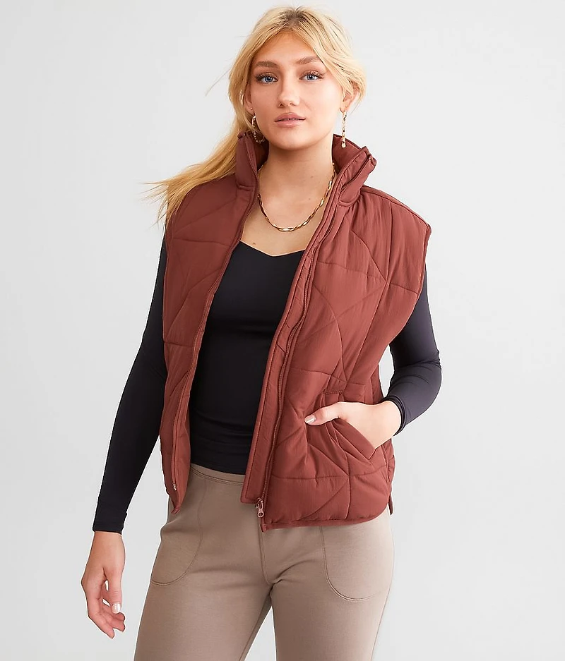 Quilted Nylon Vest