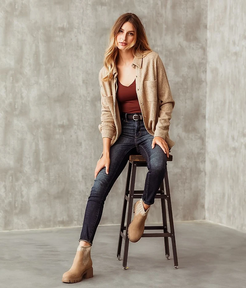 Cable Knit Shacket