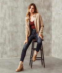 Cable Knit Shacket