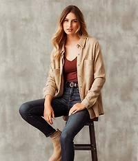 Cable Knit Shacket