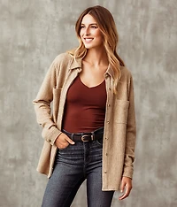 Cable Knit Shacket