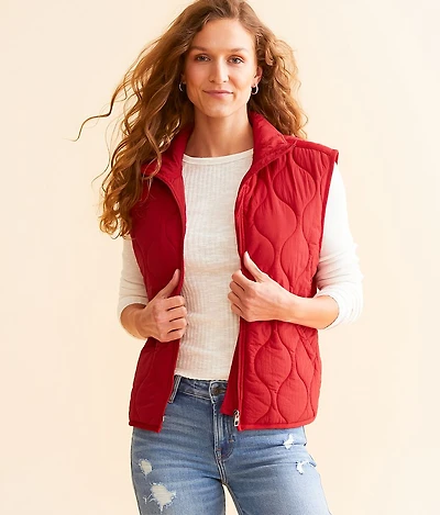 Quilted Nylon Vest