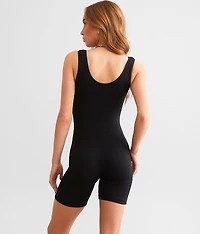 Ribbed Tank Romper
