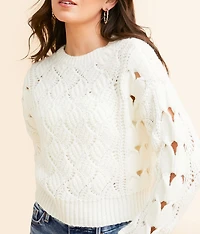 Plush Cropped Sweater