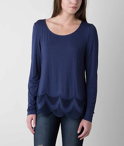 Scalloped Shirt