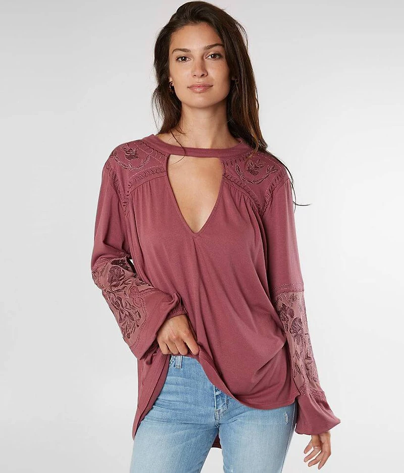 Keyhole Tunic Top