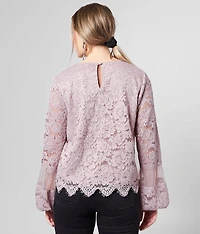 Lace Crochet Blouse