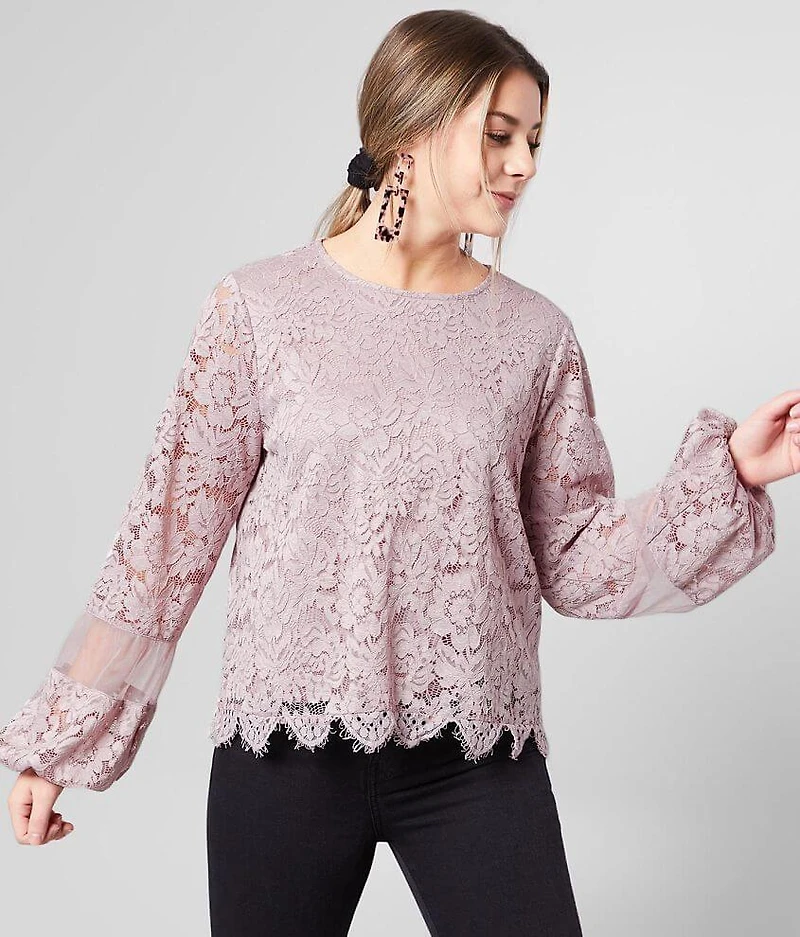 Lace Crochet Blouse