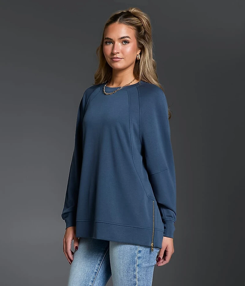 Side Zip Pullover