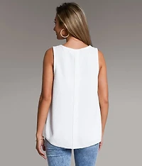 High Neck Thermal Tank Top