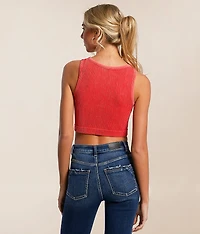 High Neck Washed Brami