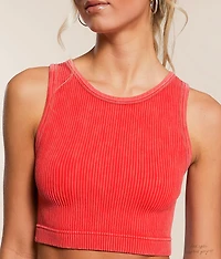 High Neck Washed Brami