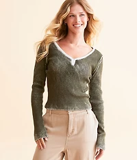 Ribbed Knit Top