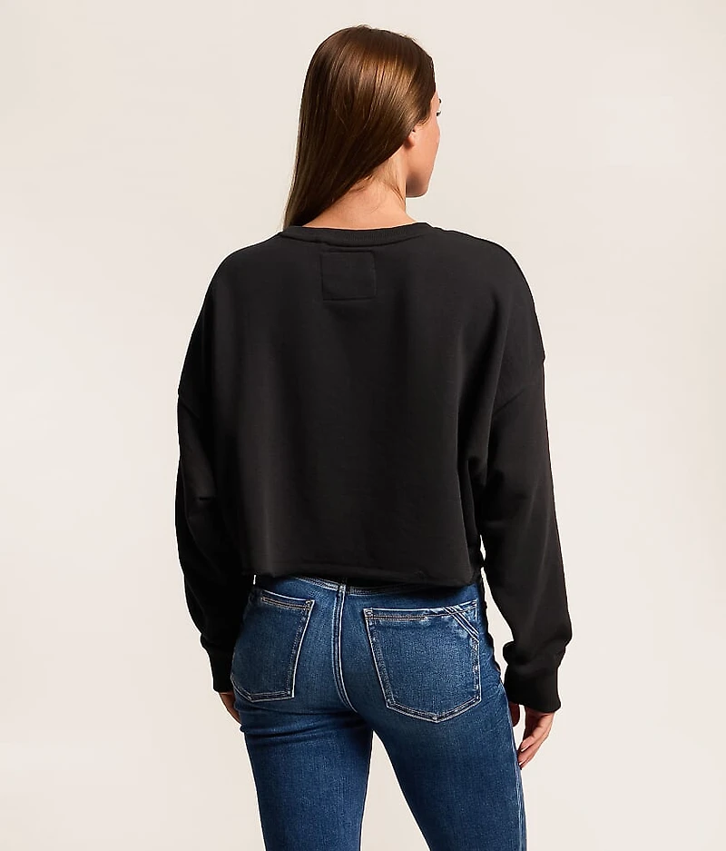 Indiana Hoosiers Cropped Pullover