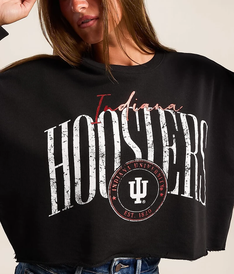 Indiana Hoosiers Cropped Pullover