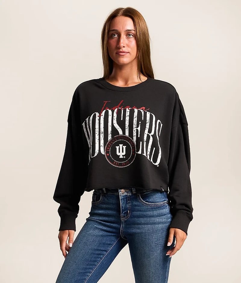 Indiana Hoosiers Cropped Pullover