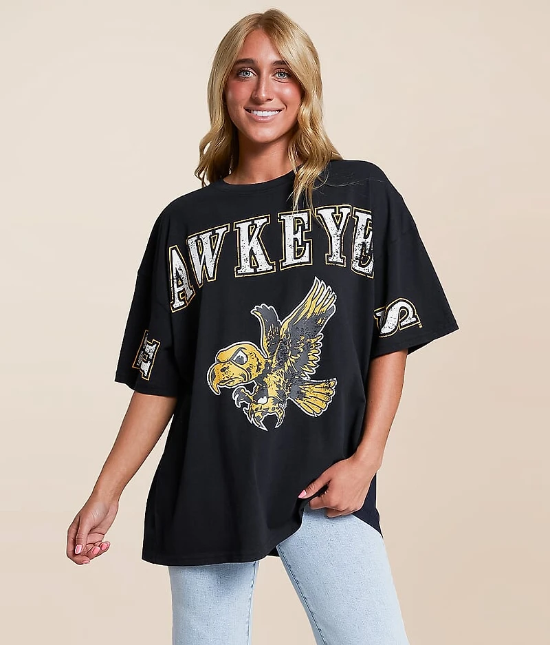 Gameday SOCIAL Iowa Hawkeyes Oversized T-Shirt