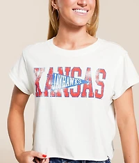 Kansas Jayhawks Cropped T-Shirt