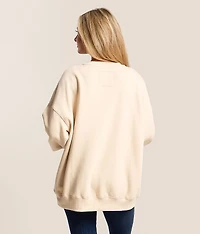 Kansas Jayhawks Oversized Pullover