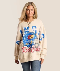 Kansas Jayhawks Oversized Pullover