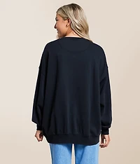 Kansas Jayhawks Oversized Pullover