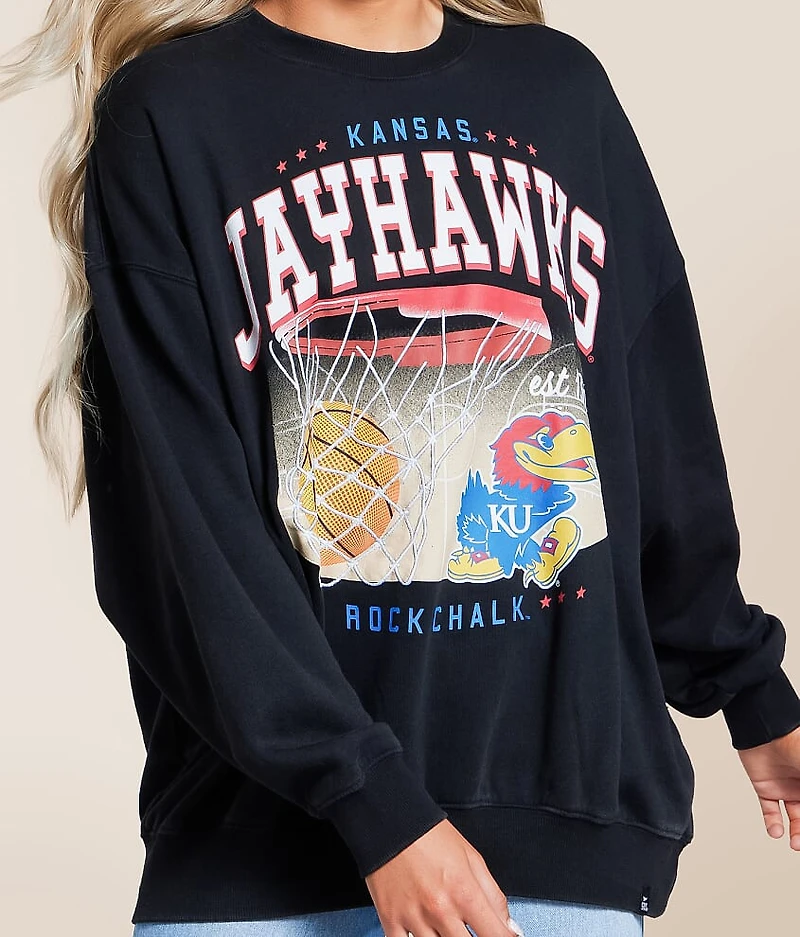 Kansas Jayhawks Oversized Pullover
