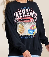 Kansas Jayhawks Oversized Pullover
