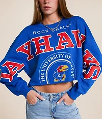 Kansas Jayhawks® Cropped Pullover