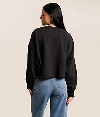 Kansas State Cropped Pullover