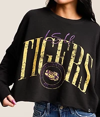 LSU Tigers Cropped Pullover