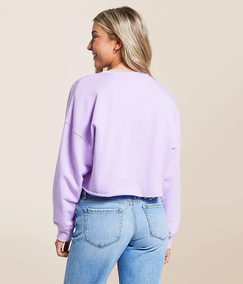 LSU Tigers Cropped Pullover