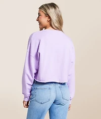 LSU Tigers Cropped Pullover