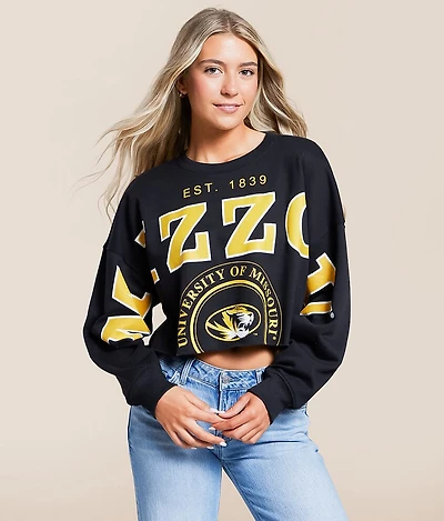 Mizzou® Cropped Pullover