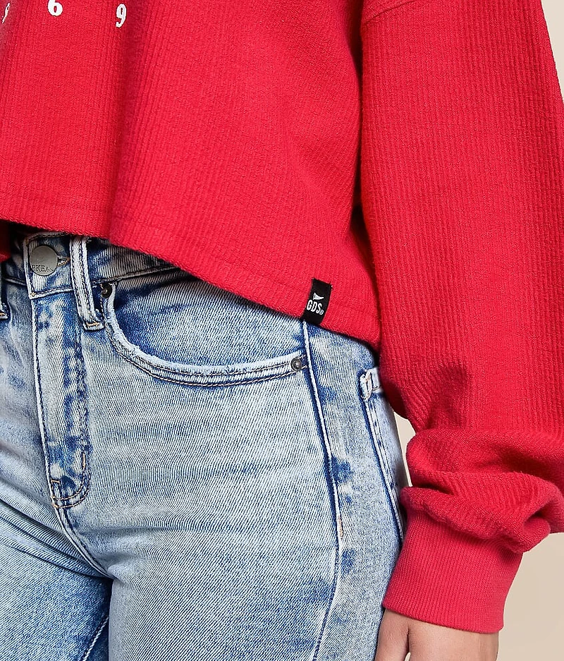 Nebraska Huskers Cropped Pullover